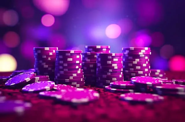 Antarmuka aplikasi majong88 Casino Hold'em di perangkat mobile
